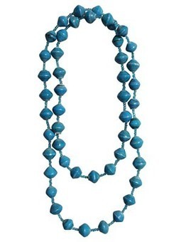 Recycled Paper Bead Necklace | Recycled Crafts | Scoop.it