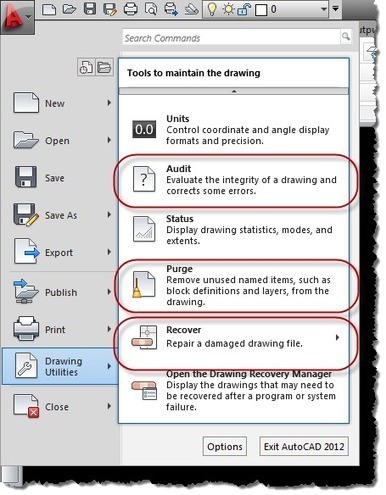 How to optimize your AutoCAD DWG drawing files | Logiciels d'architecture | Scoop.it