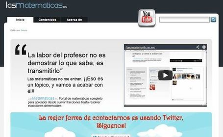 LasMatematicas, miles de v&iacute;deos educativos para aprender y comprender las matem&aacute;ticas | Recull diari | Scoop.it