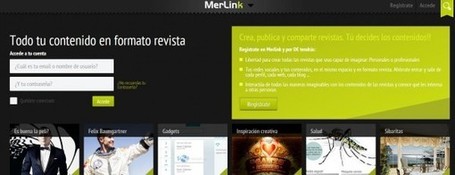 Merlink, revistas en espa&ntilde;ol personalizadas con el contenido de Internet que deseemos.- | Recull diari | Scoop.it