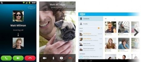 Skype anuncia la versi&oacute;n para tabletas Android | Teaching Foreign Languages | Scoop.it