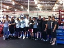 Boxing Team Meets World Champion – The Santa Clara