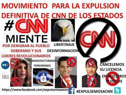 ORGANIZACIÓN llama a la EXPULSION INTERNACIONAL de CNN | La R-Evolución de ARMAK | Scoop.it