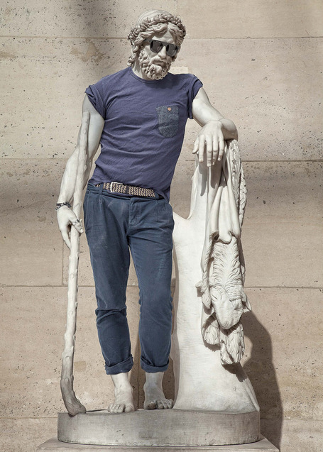Des sculptures du Louvre relook&eacute;es fa&ccedil;on hipster &laquo; Plein Ecran | Instantan&eacute;s | Scoop.it