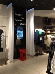 Retour sur le magasin connect&eacute; Morgan des Champs Elys&eacute;es et son Tweet Mirror | Veille digitale | Scoop.it