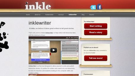 inklewriter - write interactive stories | ICT Nieuws | Scoop.it