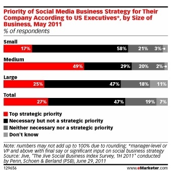 Marketing Executives Talk Social Media Strategy Then Don&rsquo;t Deliver | Social Media ROI and KPIs | Scoop.it