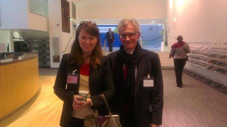 The delegates pause for a coffee. | OECD Aid for Trade Policy Dialogue 2013 | Scoop.it