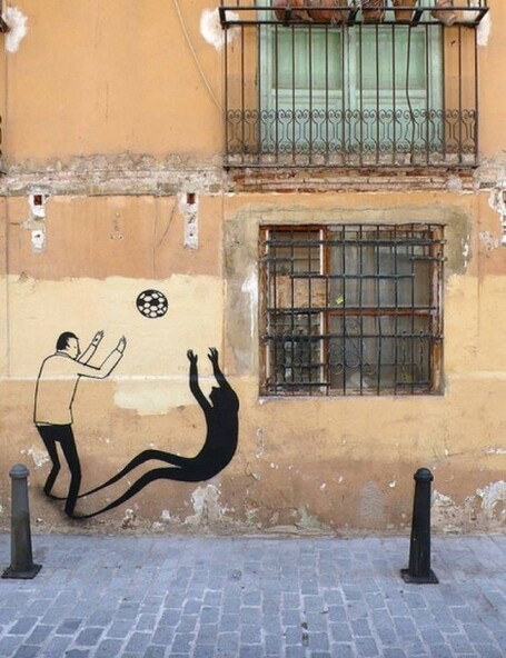 Street Art by Escif | Fubiz&trade; | Habillage Urbain | Scoop.it