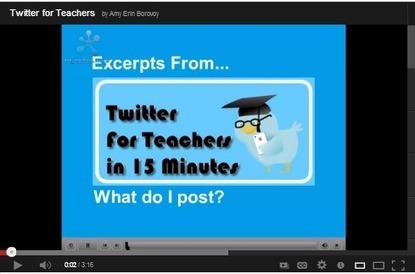 10 Great Video Tutorials on Using Twitter in Education | Educaci&oacute;n a Distancia (EaD) | Scoop.it