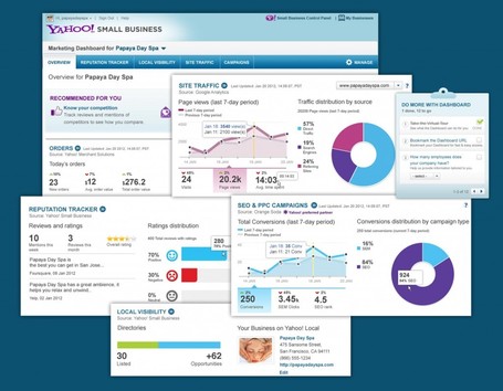 Yahoo Launches Marketing Dashboard For Small Business | formation 2.0 | Scoop.it