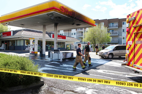 Crews battle Calgary gas station fire after explosion | AlbertaNews | Scoop.it