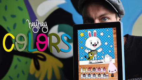 HeyHey Colors - street art based ipad colouring book app : HeyHey Apps | Appskinderen | Scoop.it