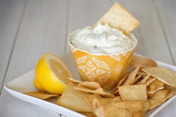 Roasted Garlic & Jalapeno Whipped Feta