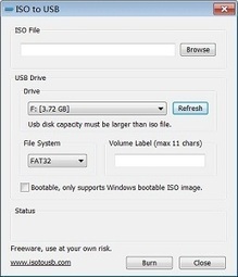 ISO to USB - Graver une image ISO sur une clé USB bootable (Freeware) | Trucs et astuces du net | Scoop.it