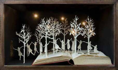 Portfolio Book-Cut Sculpture | Weird and wonderful | Scoop.it