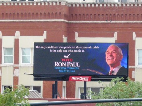 Our first billboard is up and running!! | Ron Paul | Scoop.it