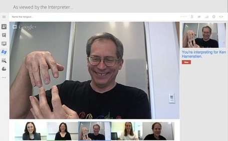 Google Hangouts receive sign language interpreter support, keyboard shortcuts | Technocare &ndash; Care with technologies | Tecnocuidado, cuidados con tecnolog&iacute;as | Scoop.it