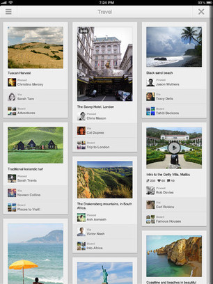 Pinterest launches iPad and Android apps | App Buzz | Scoop.it