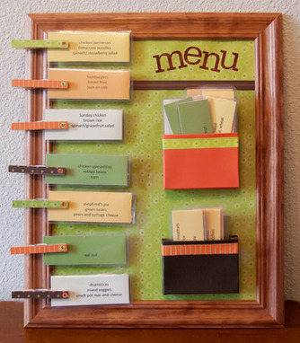 The Ultimate Menu Board Inspired from Browsing Pinterest | Home & Office Organization | Scoop.it