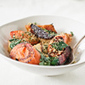 Roasted Root Vegetable Salad with Herbed Breadcrumbs | &Agrave; Catanada na Cozinha Magazine | Scoop.it