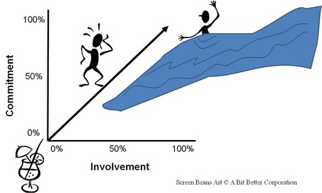 The River of Commitment: how involvment correlates with committment | Success Leadership | Scoop.it