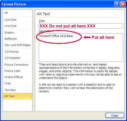 PowerPoint Accessibility | Distance Education and Learning Futures | Scoop.it