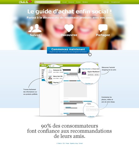 Chala.la - Le guide d'achat enfin social ! | formation 2.0 | Scoop.it