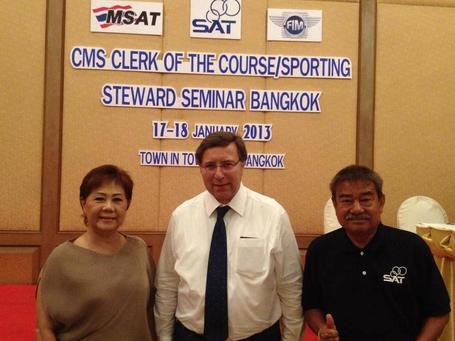 FIM - CMS President is back to Thailand for FIM Motocross Seminar | FMSCT-Live.com | Scoop.it