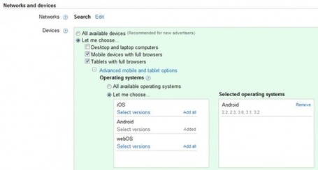 AdWords Gets More Granular With New Mobile Targeting Options | Mobile Marketing Strategy | Scoop.it
