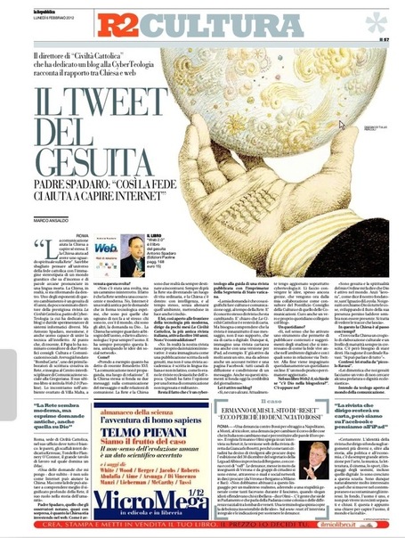 Cos&igrave; la fede ci aiuta a capire internet | CyberTeologia | Cyberteologia | Scoop.it