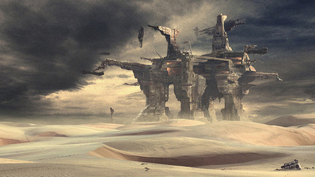 The Gorgeous Matte Paintings that Made Lord of the Rings and Fifth Element Feel Real | D_sign | Scoop.it