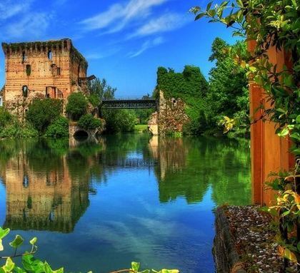 Borghi d&rsquo;Italia: Borghetto di Valeggio sul Mincio e i suoi mulini ad acqua | Good Things From Italy - Le Cose Buone d'Italia | Scoop.it
