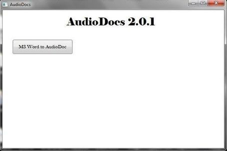 AudioDocs, convierte documentos DOC a archivos de audio | Orientar en Extremadura | Scoop.it