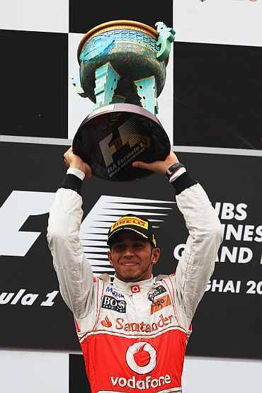 Brilliant Hamilton conquers Shanghai - Rediff Sports | F1 news | Scoop.it