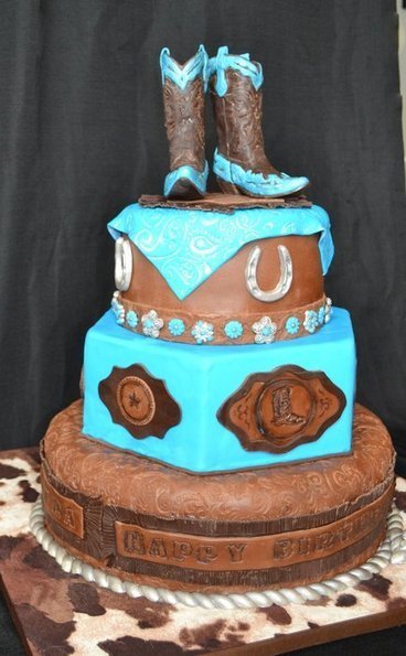 Southern Blue Celebrations: COWBOY & COWGIRL CAKE IDEAS