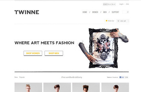 5 sites e-commerce pour votre inspiration &ndash; #8 | WebdesignerTrends - Ressources utiles pour le webdesign, actus du web, s&eacute;lection de sites et de tutoriels | Tips & Web Design | Scoop.it