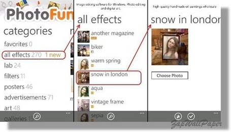PhotoFunia (Gratuit) sous Windows Phone, permet de r&eacute;aliser des montages photos amusant et rapidement | zapwallpaper | Scoop.it