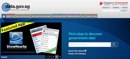 Singapore Government launches Data.gov.sg | Open Tech Today | Scoop.