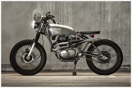 Honda CB360 &ndash; 'Doris' | Cafe Racers | Scoop.it