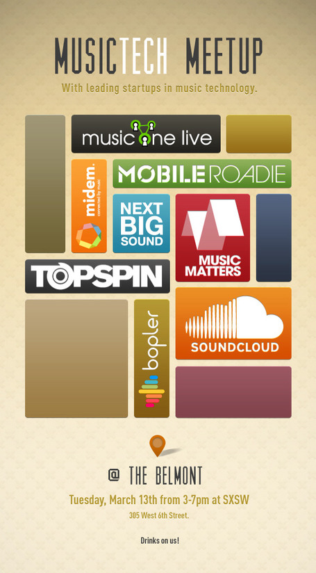 2nd Annual SXSW MusicTech Meetup | Social Music Gaming | Scoop.it