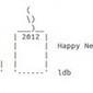 ASCII Art for a Happy New Year | ASCII Art | Scoop.it