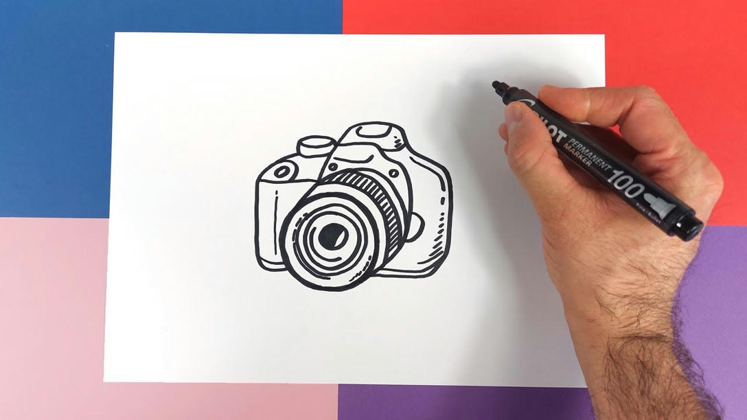 Comment Dessiner Un Appareil Photo Cartes M