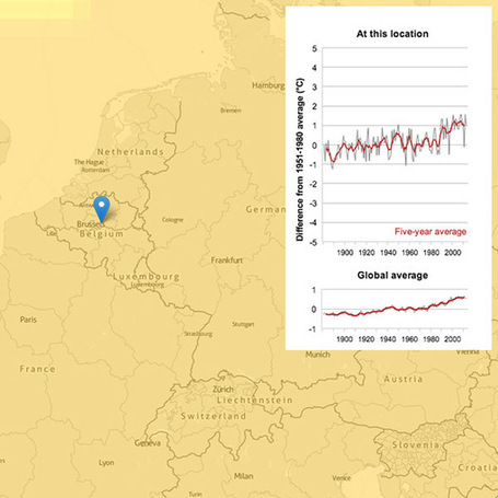 Your Warming World: a Global Analysis of Surface Temperatures - information aesthetics | Urban Life | Scoop.it