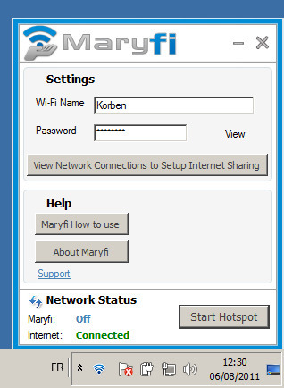 Telecharger MaryFi – Transformez votre ordinateur en hotspot Wifi | Trucs et astuces du net | Scoop.it