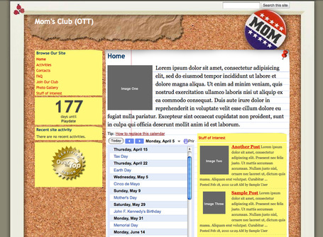 Google Sites Templates on Google Sites Templates   Official Google Docs Blog   Google Sites