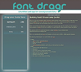 5 of the Best CSS3 Font Tools &raquo; SitePoint | Web Design - Tools And Tips | Scoop.it