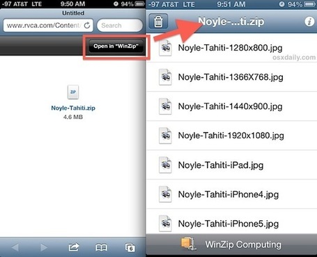 How to Open Zip Files & Extract Archives on the iPhone & iPad | Go Go Learning | Scoop.it