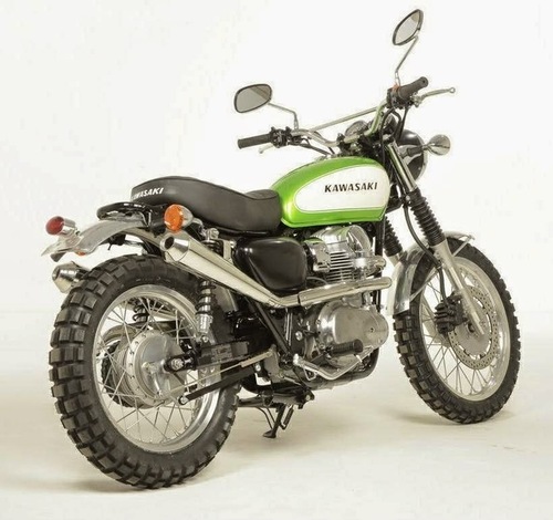 Kawasaki scrambler on sale