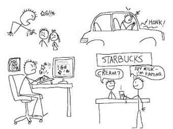 Pithless Thoughts: Still My Lenten Morning Routine | catholic humor | Scoop.it